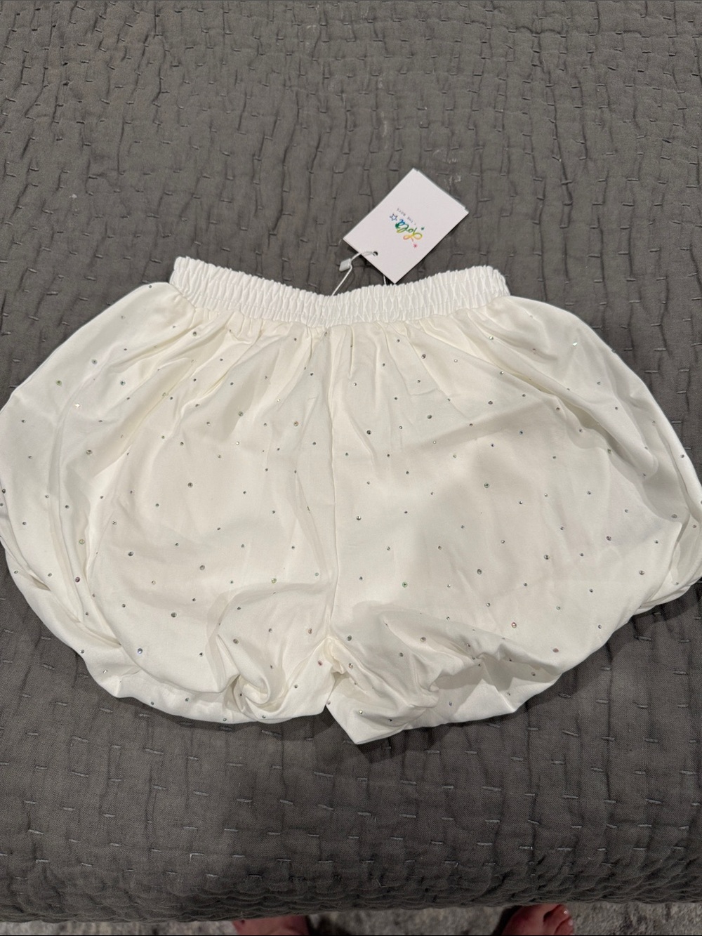 NWT LOLA AND THE BOYS BUBBLE SKORT 6